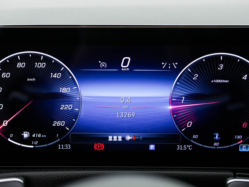Mercedes GLB 200 d amg line advanced plus auto diesel bianco