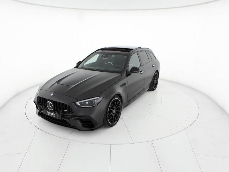 AMG Classe C c sw amg 63 s e performance premium plus auto ibrido nero