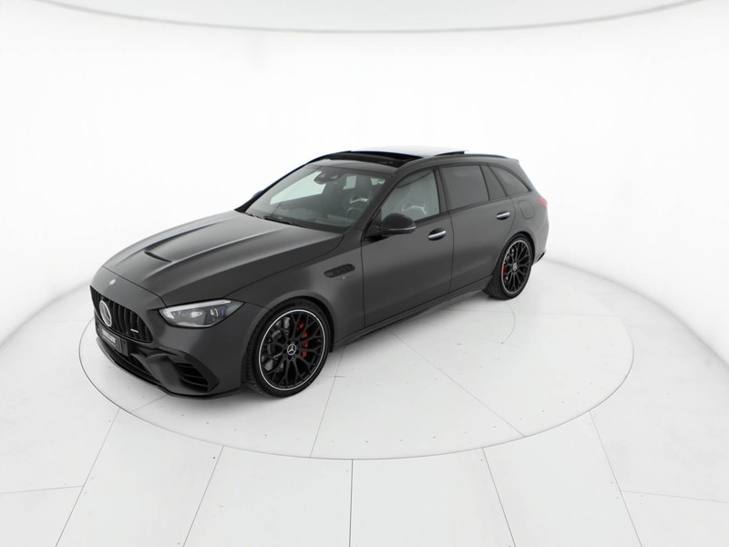 AMG Classe C c sw amg 63 s e performance premium plus auto ibrido nero