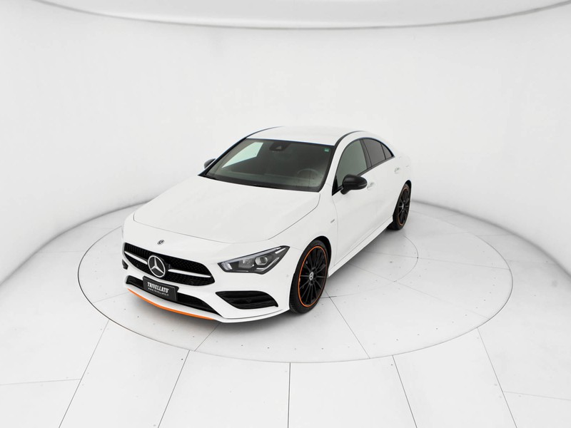 Mercedes CLA Coupè coupe 180 edition1 auto benzina bianco