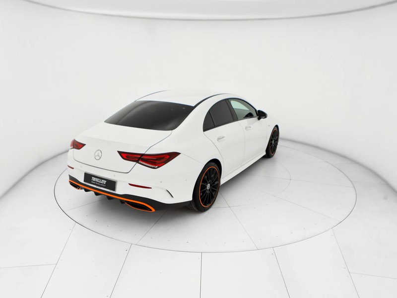 Mercedes CLA Coupè coupe 180 edition1 auto benzina bianco