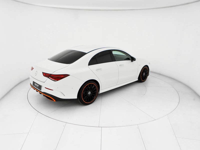 Mercedes CLA Coupè coupe 180 edition1 auto benzina bianco