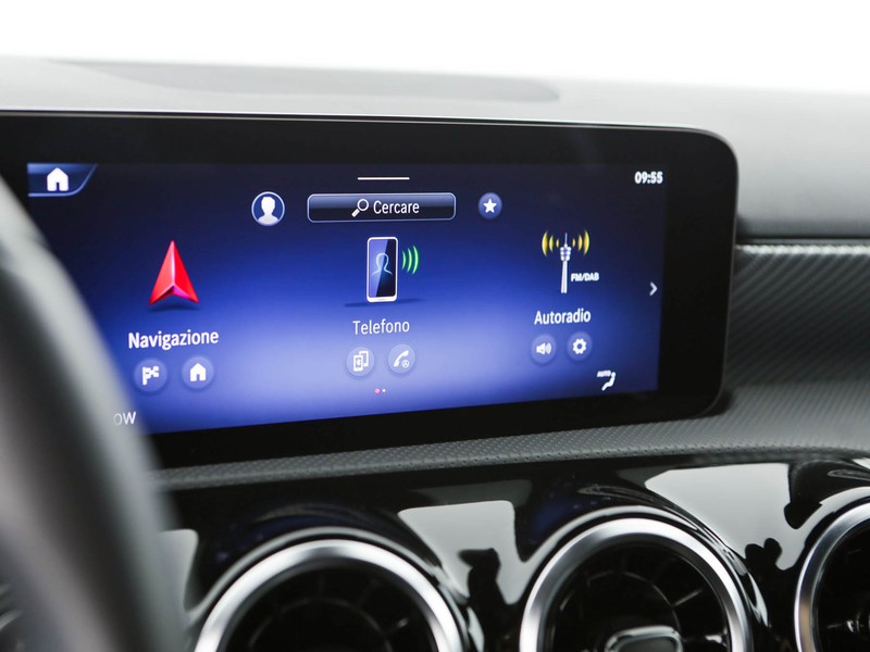 Mercedes Classe A 250 e phev progressive advanced auto ibrido nero