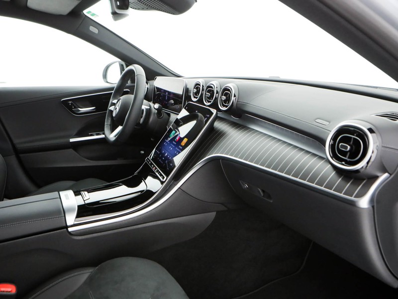 Mercedes Classe C SW sw 200 d mhev amg line advanced auto ibrido grigio