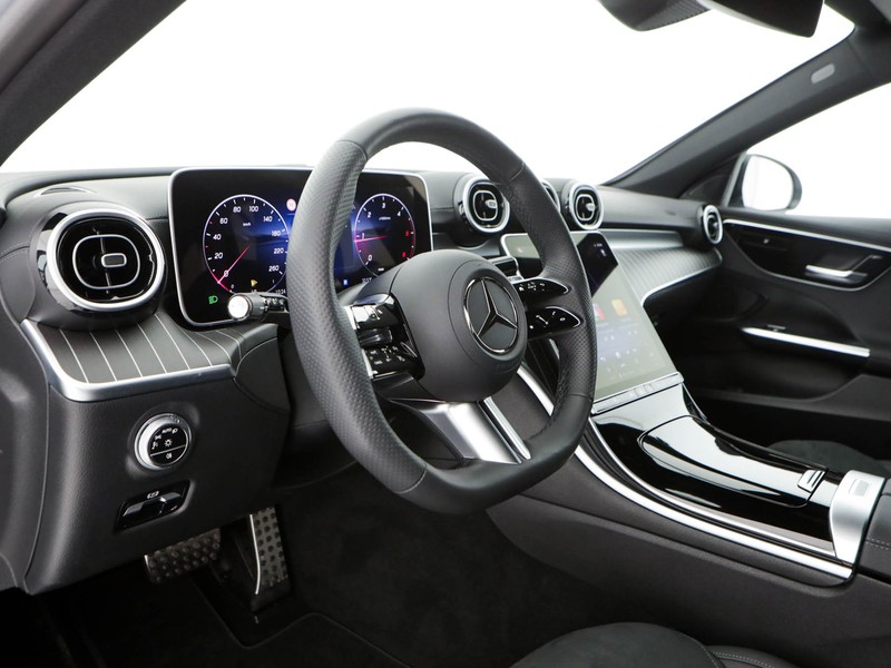Mercedes Classe C SW sw 200 d mhev amg line advanced auto ibrido grigio