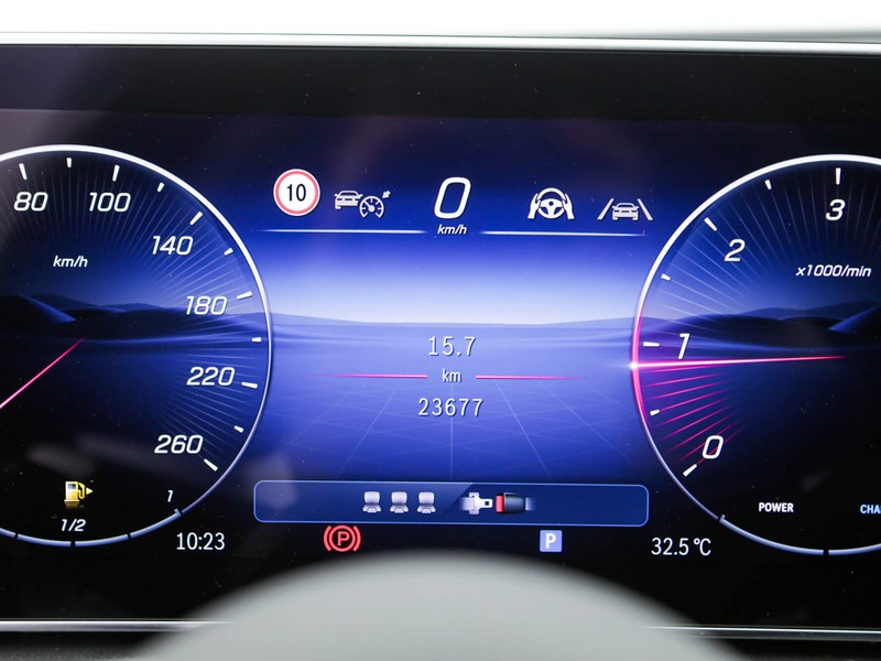 Mercedes Classe C SW sw 200 d mhev amg line advanced auto ibrido grigio