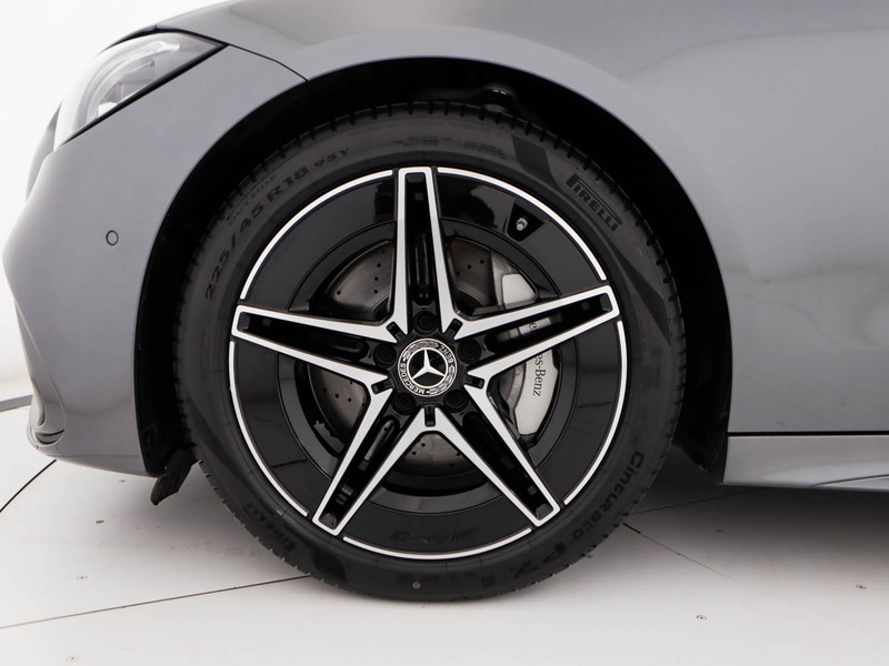 Mercedes Classe C SW sw 200 d mhev amg line advanced auto ibrido grigio