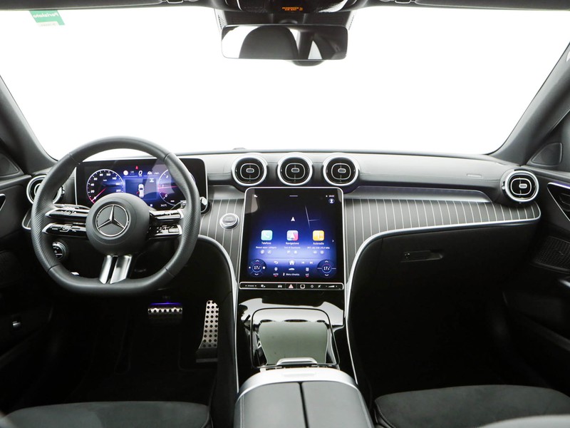 Mercedes Classe C SW sw 200 d mhev amg line advanced auto ibrido grigio