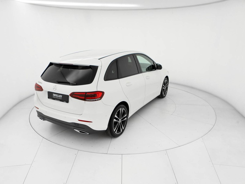 Mercedes Classe B 200 d sport plus auto diesel bianco