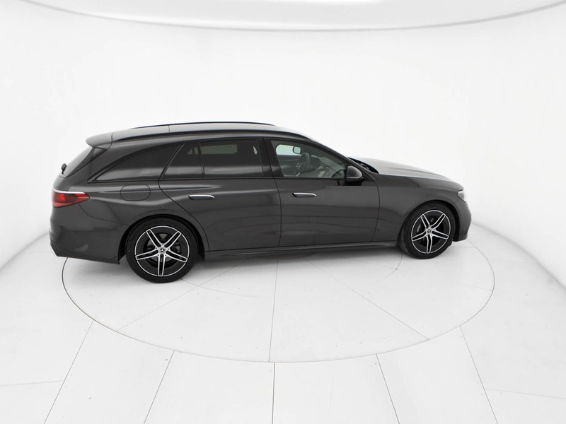 Mercedes Classe E SW sw 220 d amg line advanced 4matic auto ibrido grigio