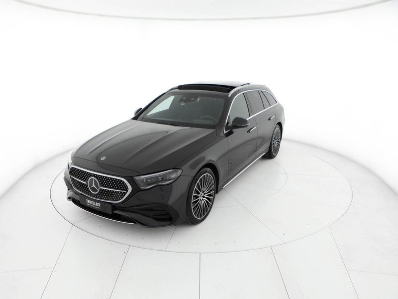 Mercedes Classe E SW sw 300 de phev amg line premium 4matic auto ibrido grigio
