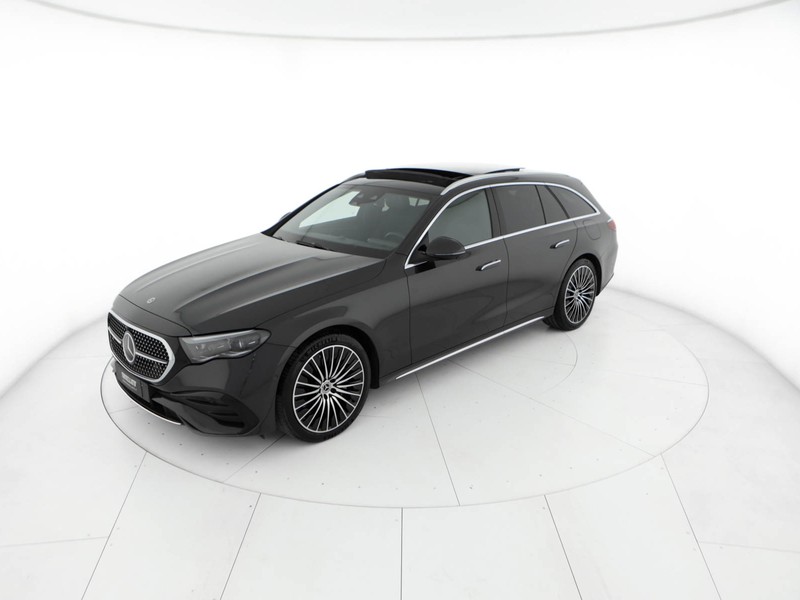 Mercedes Classe E SW sw 300 de phev amg line premium 4matic auto ibrido grigio