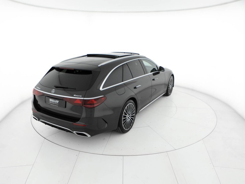 Mercedes Classe E SW sw 300 de phev amg line premium 4matic auto ibrido grigio