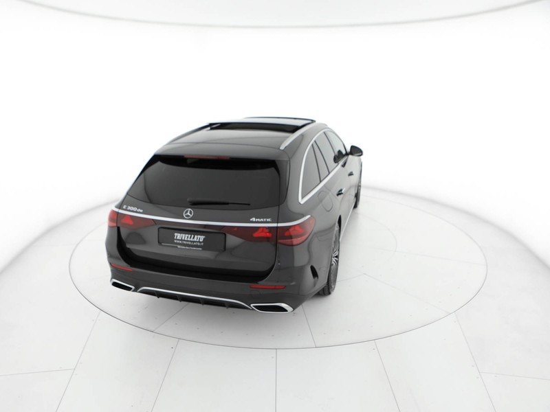 Mercedes Classe E SW sw 300 de phev amg line premium 4matic auto ibrido grigio
