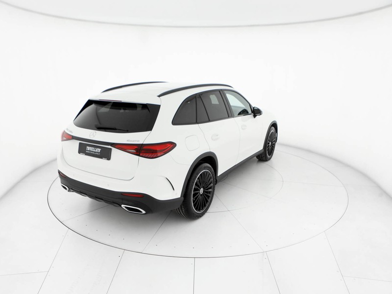 Mercedes GLC 220 d amg line advanced 4matic auto ibrido bianco