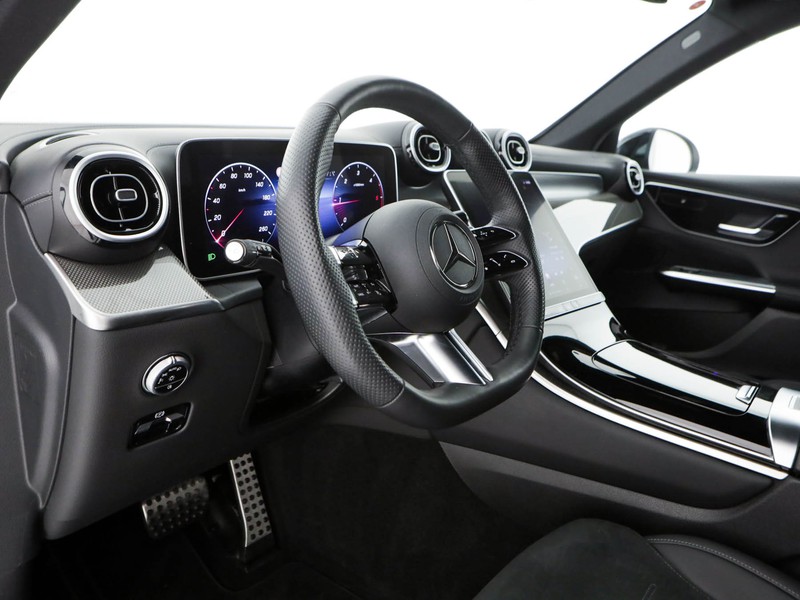 Mercedes GLC 220 d amg line advanced 4matic auto ibrido bianco