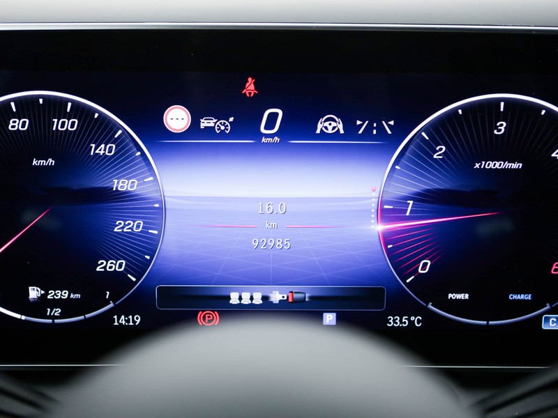 Mercedes GLC 220 d amg line advanced 4matic auto ibrido bianco
