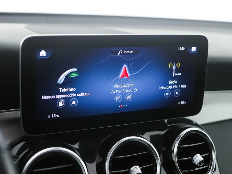 Mercedes GLC 220 d night edition 4matic auto diesel nero