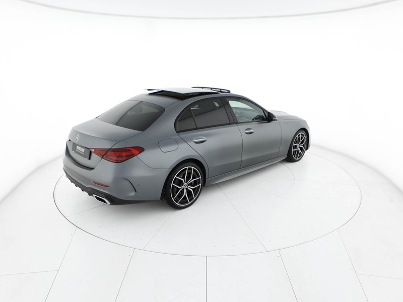 Mercedes Classe C Berlina 300 d mhev premium pro 4matic auto ibrido grigio