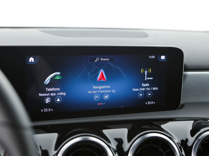 Mercedes Classe A 160 premium benzina nero
