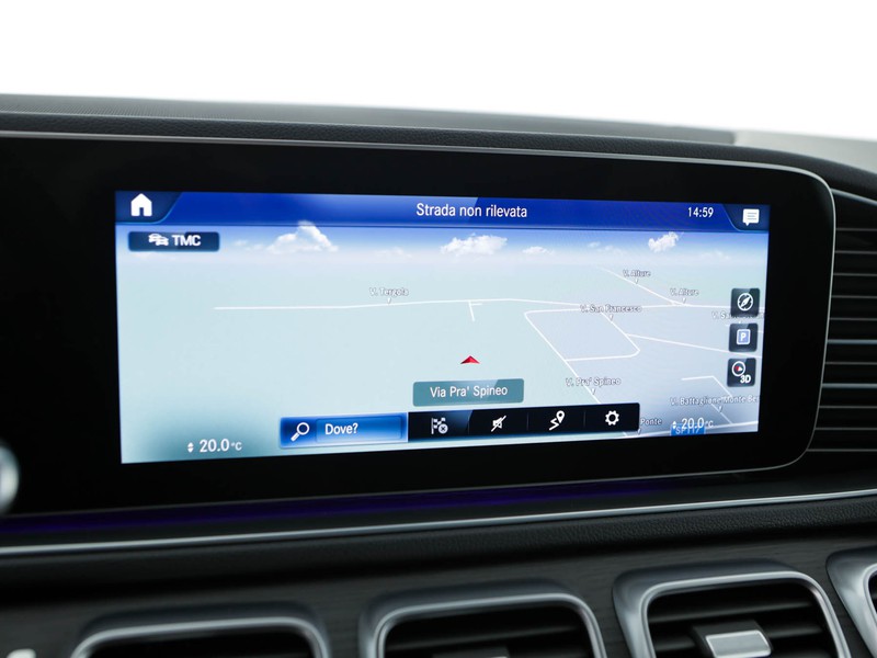 Mercedes GLE gle 300 d mhev premium 4matic auto ibrido bianco