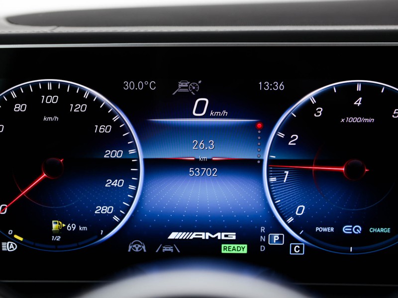 AMG GLE 53 amg mhev (eq-boost) 4matic+ auto ibrido bianco