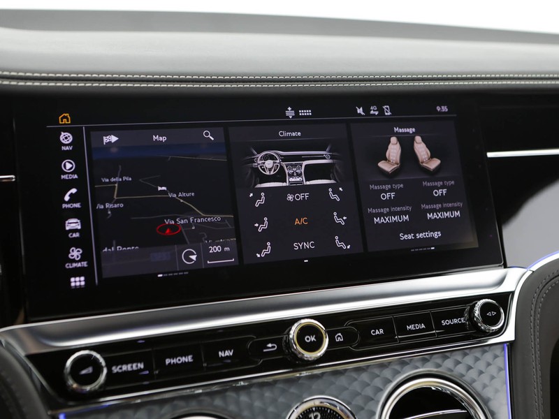 Bentley Continental GT gt 6.0 w12 speed 659cv auto benzina nero