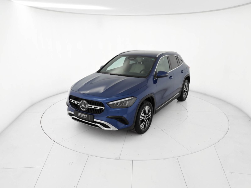 Mercedes GLA 200 d progressive advanced auto diesel blu/azzurro