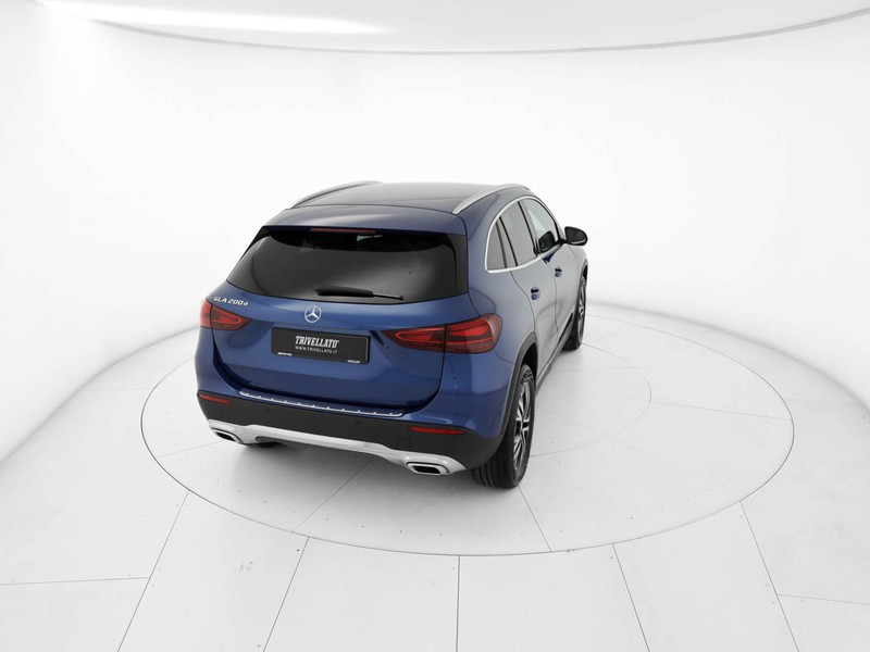 Mercedes GLA 200 d progressive advanced auto diesel blu/azzurro