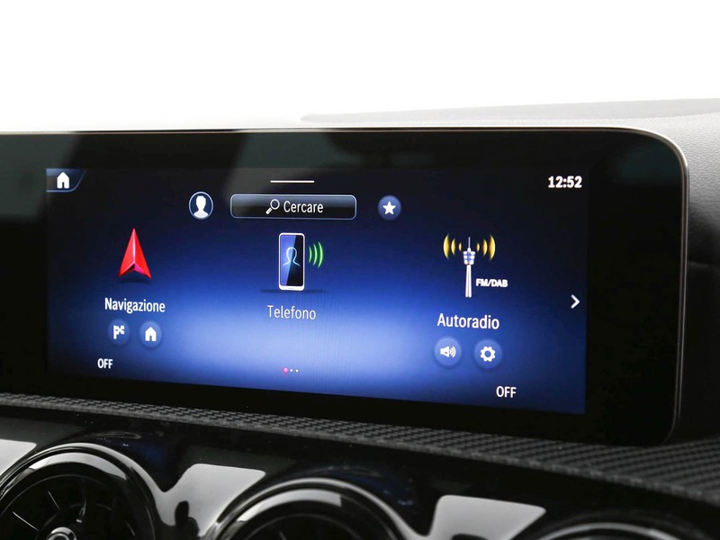 Mercedes Classe A 180 d executive auto diesel nero