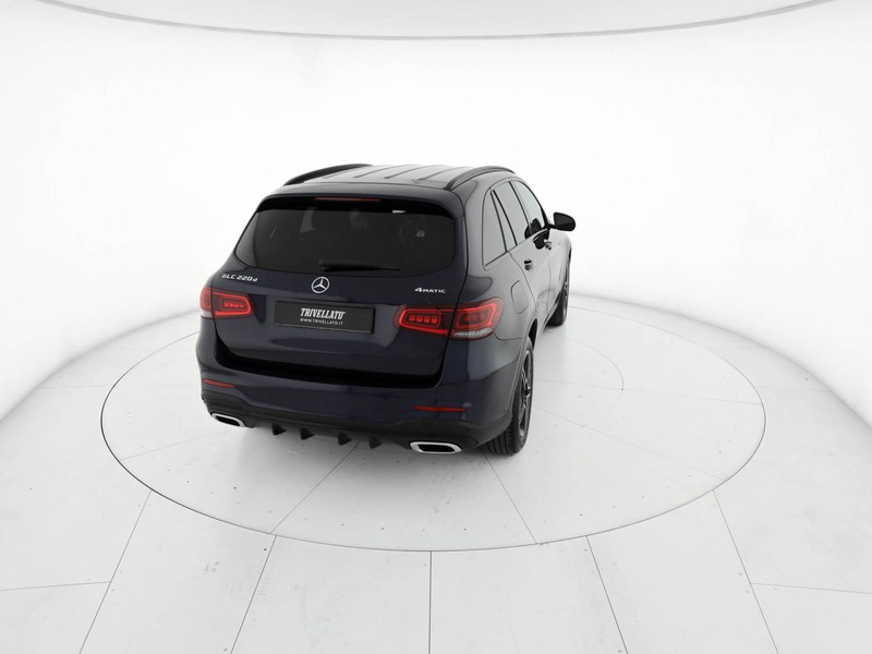 Mercedes GLC 220 d premium 4matic auto diesel blu/azzurro