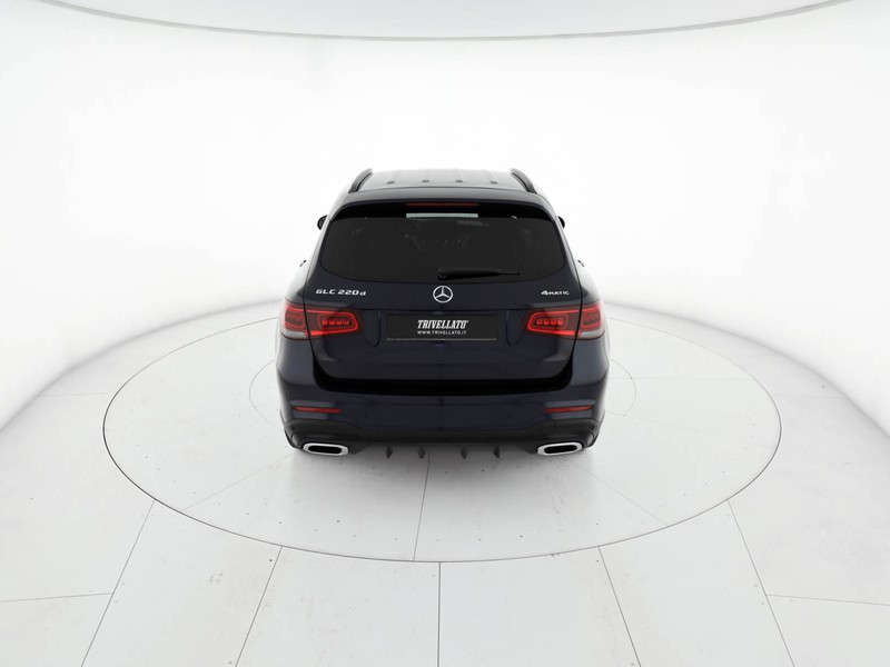 Mercedes GLC 220 d premium 4matic auto diesel blu/azzurro