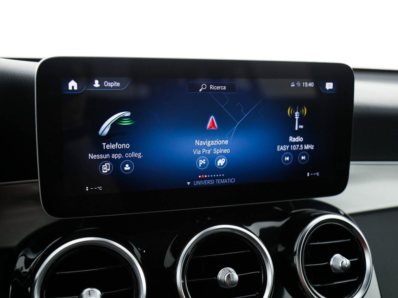Mercedes GLC 220 d premium 4matic auto diesel blu/azzurro
