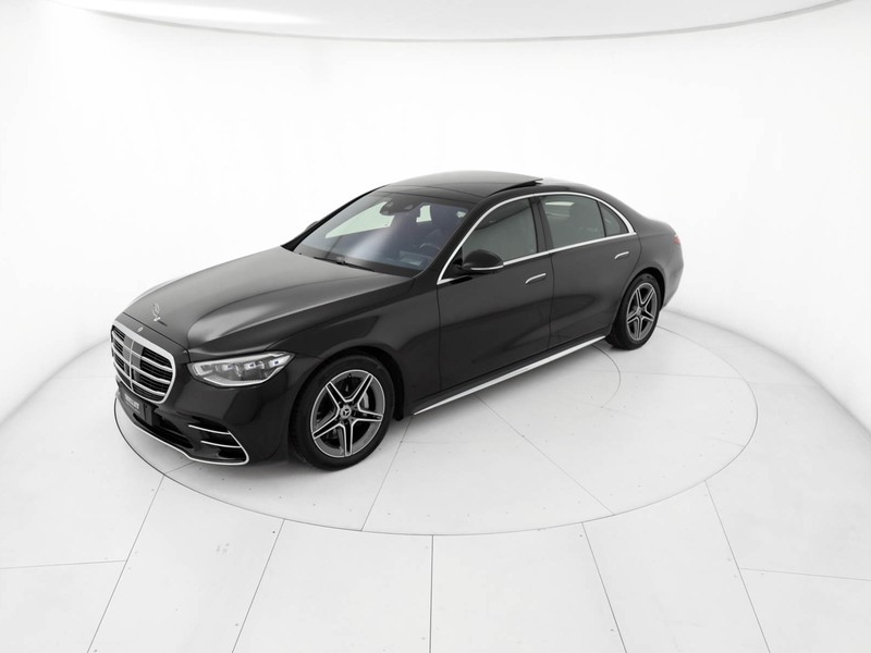 Mercedes Classe S Berlina lunga 450 mhev premium plus 4matic 381cv auto ibrido nero