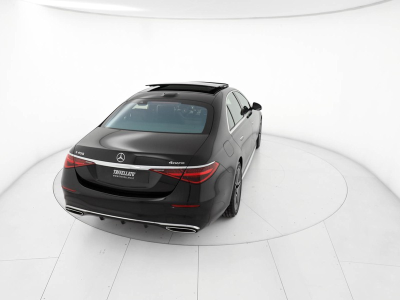 Mercedes Classe S Berlina lunga 450 mhev premium plus 4matic 381cv auto ibrido nero
