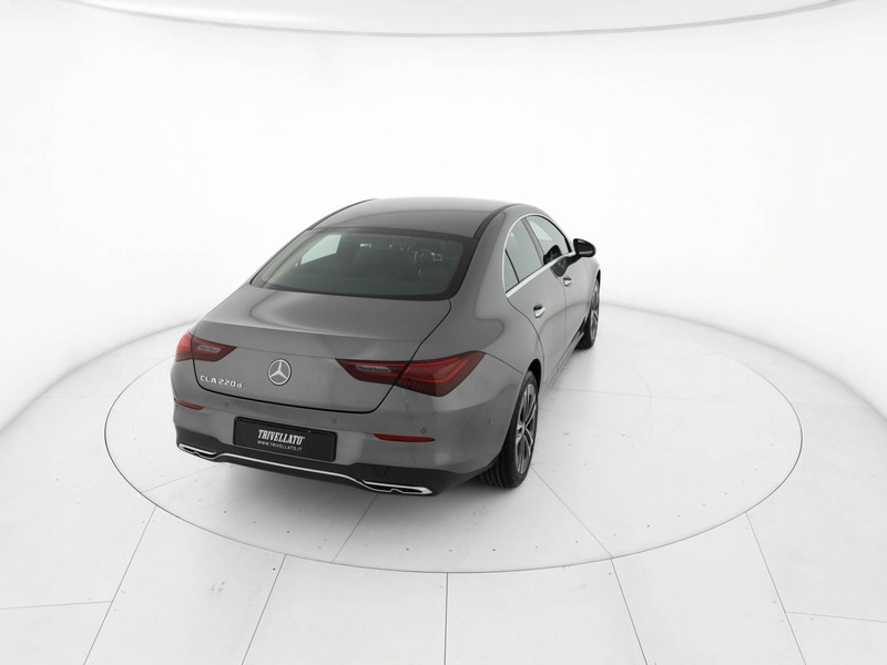 Mercedes CLA Coupè coupe 220 d progressive advanced auto diesel grigio