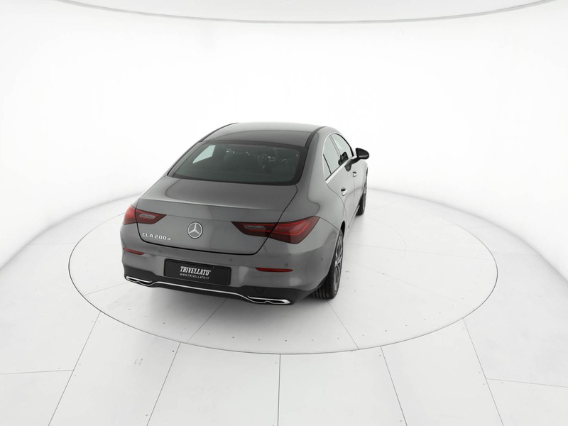 Mercedes CLA Coupè coupe 200 d progressive advanced auto diesel grigio