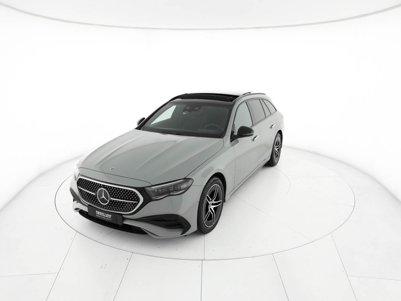 Mercedes Classe E SW sw 300 de phev amg line premium plus 4matic auto ibrido grigio