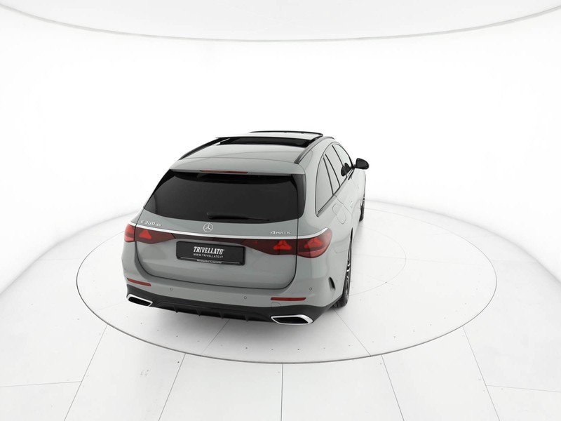 Mercedes Classe E SW sw 300 de phev amg line premium plus 4matic auto ibrido grigio