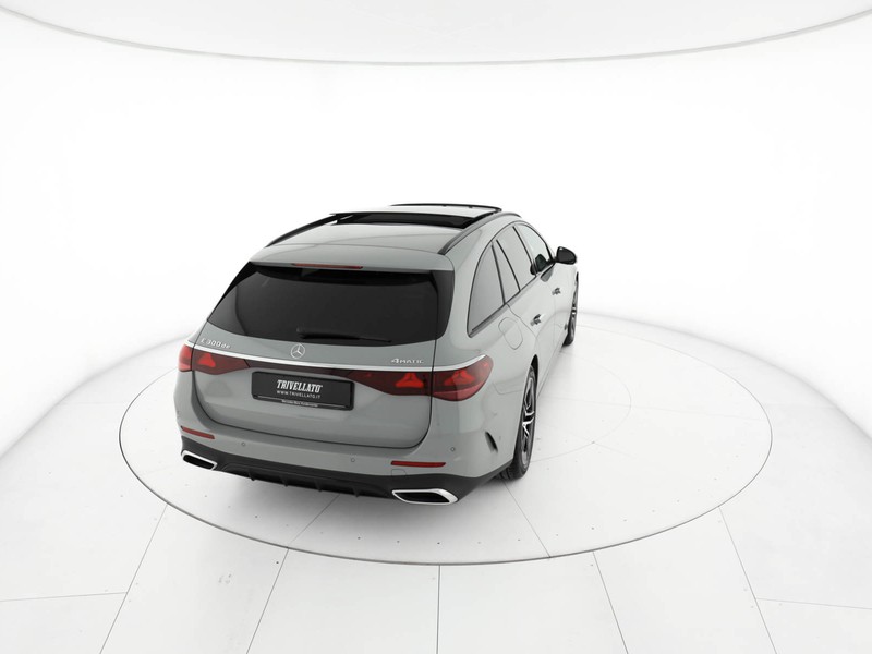 Mercedes Classe E SW sw 300 de phev amg line premium plus 4matic auto ibrido grigio