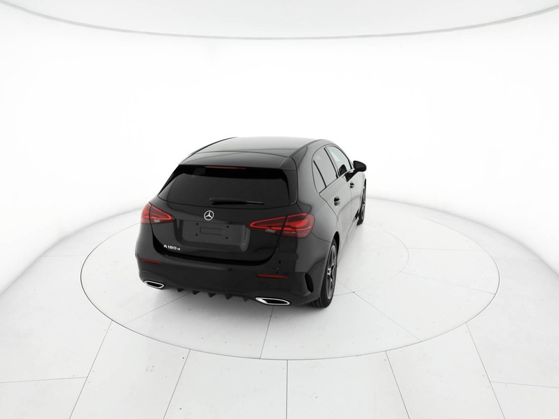 Mercedes Classe A 180 d amg line advanced auto diesel nero