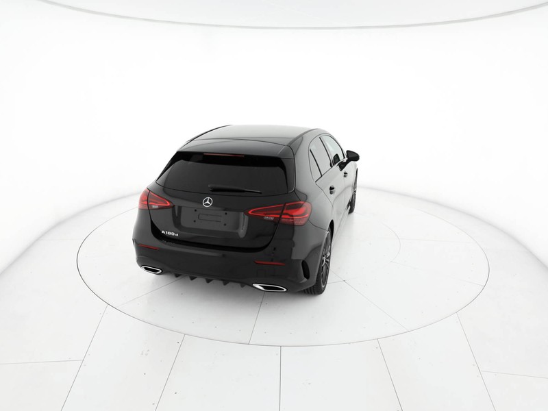 Mercedes Classe A 180 d amg line advanced auto diesel nero