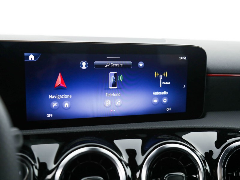 Mercedes Classe A 180 d amg line advanced auto diesel nero
