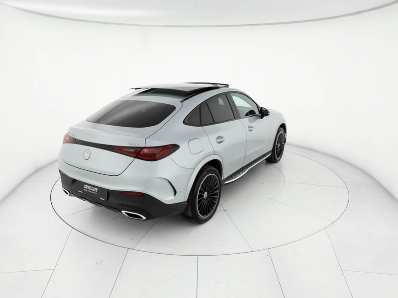 Mercedes GLC Coupè coupe 300 de phev amg line advanced 4matic auto ibrido argento