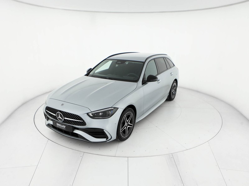 Mercedes Classe C SW sw 300 e phev premium plus auto ibrido argento