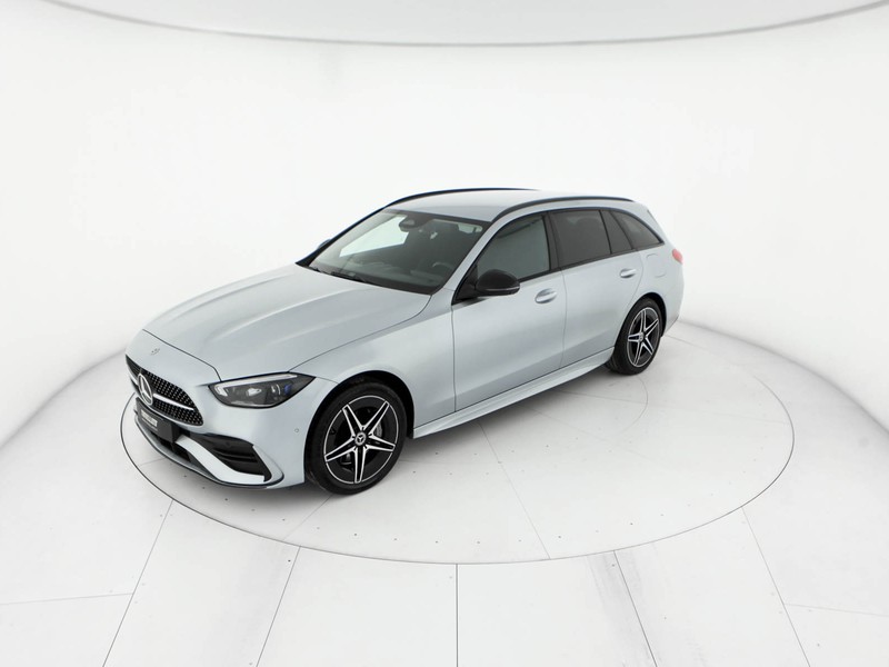 Mercedes Classe C SW sw 300 e phev premium plus auto ibrido argento