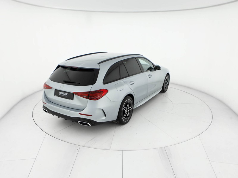 Mercedes Classe C SW sw 300 e phev premium plus auto ibrido argento
