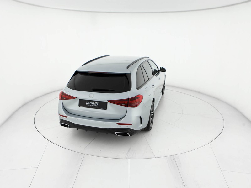 Mercedes Classe C SW sw 300 e phev premium plus auto ibrido argento