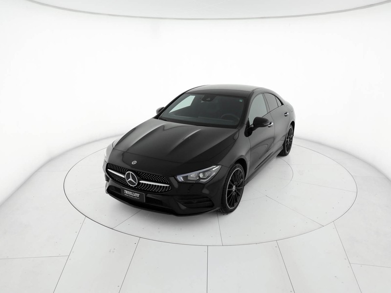 Mercedes CLA Coupè coupe 250 e phev (eq-power) premium auto ibrido nero