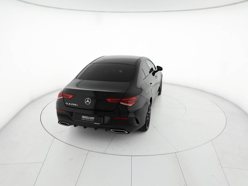 Mercedes CLA Coupè coupe 250 e phev (eq-power) premium auto ibrido nero